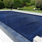 BAC pool systems Rollladen Rollmatic Polycarbonat-PRO solar gebläut