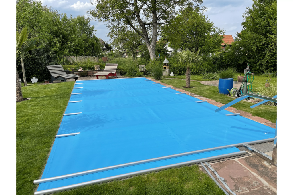 BAC pool systems Rollschutz Novatrend hellblau