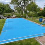 BAC pool systems Rollschutz Novatrend hellblau