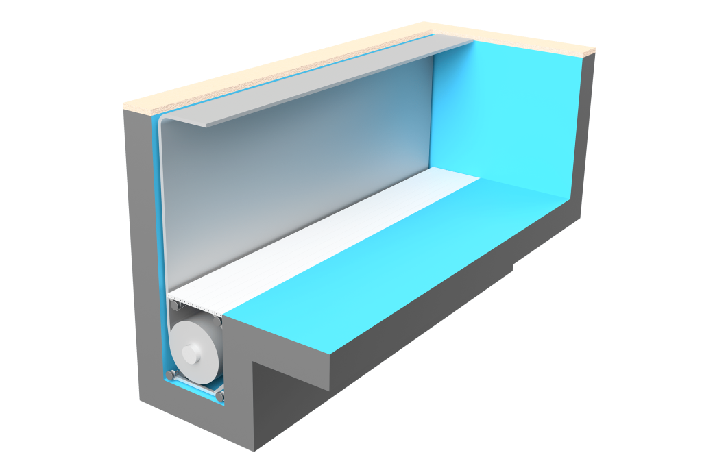 BAC pool systems Verkleidung Unterwasserverkleidung