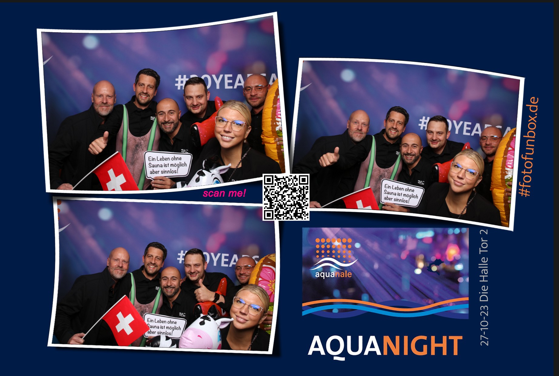 BAC pool systems Aquanale 2023 Equipe